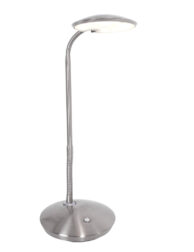 Lampe de table LED moderne métalisée