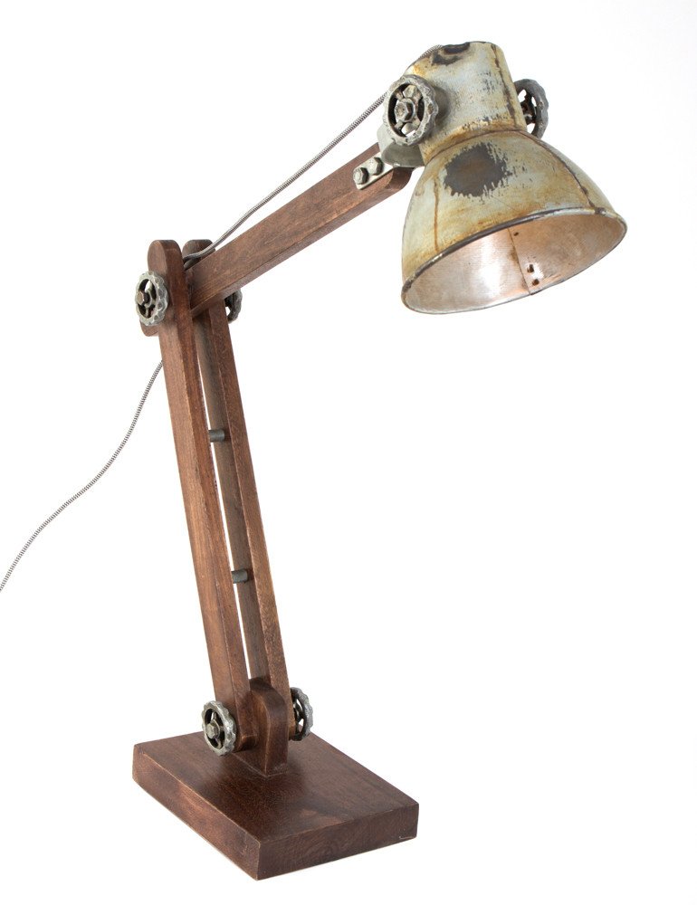 Lampe de Bureau Industrielle & Vintage