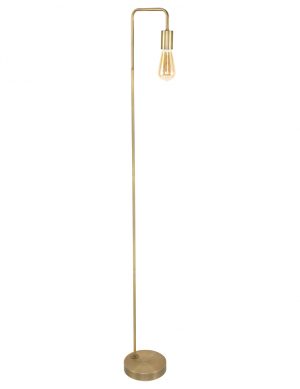 Lampadaire moderne Light & Living Cody couleur dorée-1405BR