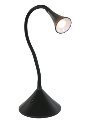 Lampe de table pliable Trio Leuchten Viper noire-1634ZW