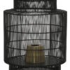 Lampe de table en cage filée Light & Living Gruaro noire-1935ZW