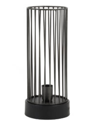 Lampe de table cage Light & Living Jorim noire-1959ZW