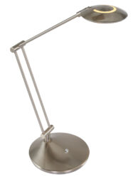 Lampe de bureau LED acier Steinhauer Zodiac-2109ST