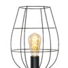 Lampe de table Cage Mexlite Minimalics noir mat-2704ZW