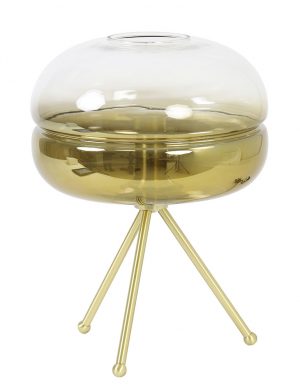 Lampe de table chic sur trépied Light & Living Cherle or-2787GO