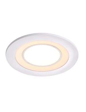 Plafonnier à LED pour salle de bain Clyde Nordlux blanc-3035W