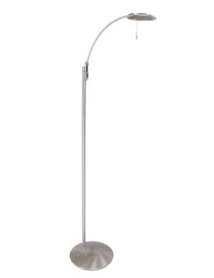Lampe de lecture moderne à LED Steinhauer Zenith couleur acier-7862ST