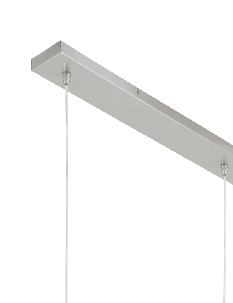 Suspension de table à trois lumières Steinhauer Glass acier – Image 8