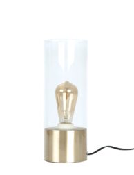 Lampe de table en verre-10159GO