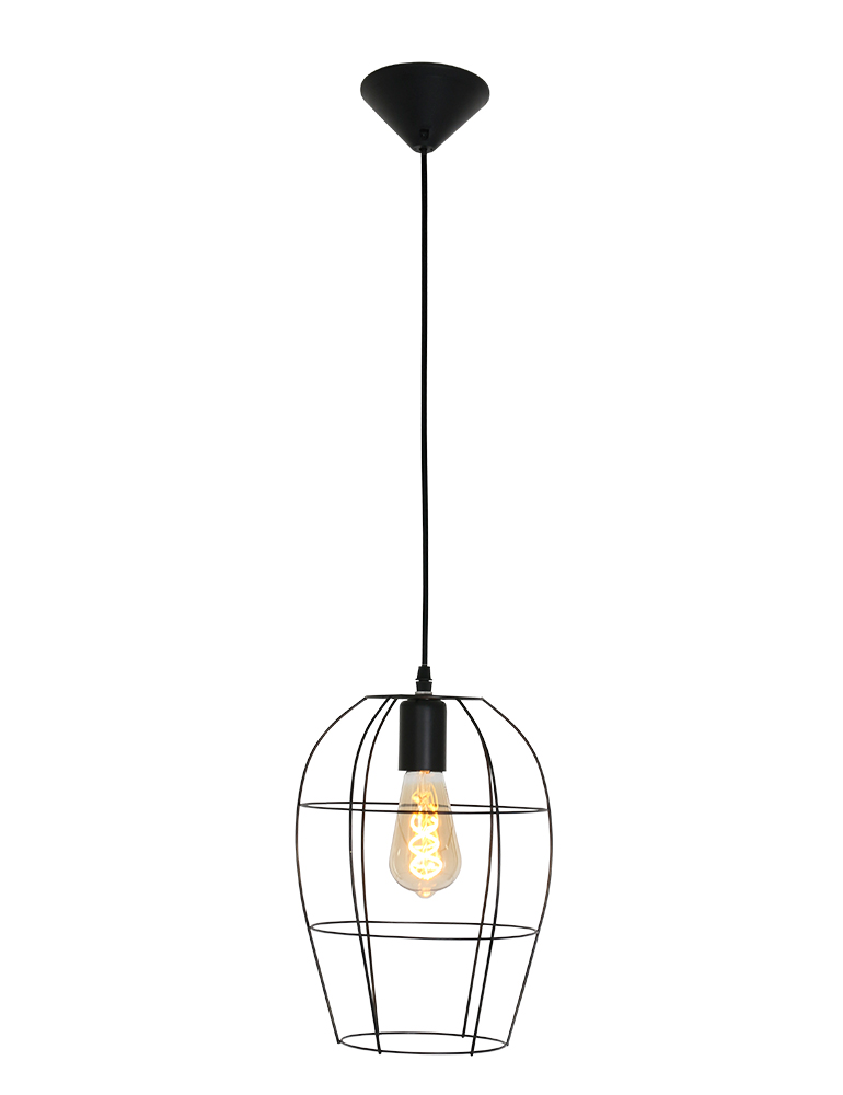 Suspension métallique Mexlite Minimalics noir – Image 2