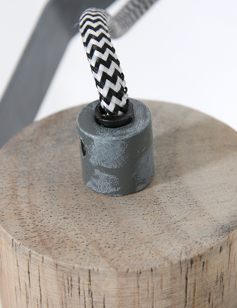 Lampe murale à pince nickel Mexlite Gearwood – Image 8