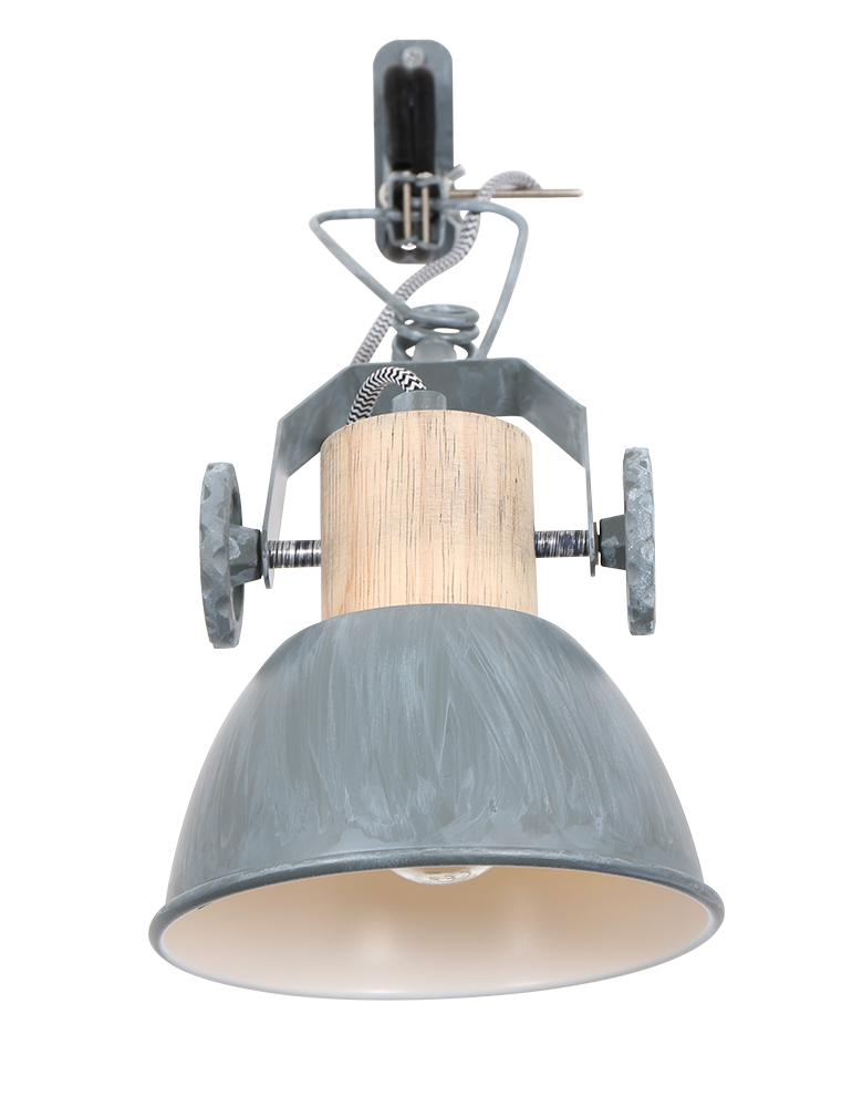 Lampe murale à pince nickel Mexlite Gearwood – Image 12