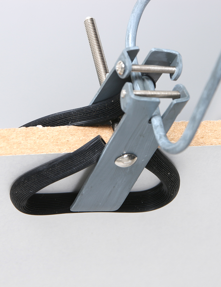 Lampe murale à pince nickel Mexlite Gearwood – Image 13