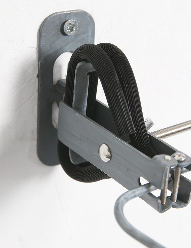 Lampe murale à pince nickel Mexlite Gearwood – Image 5