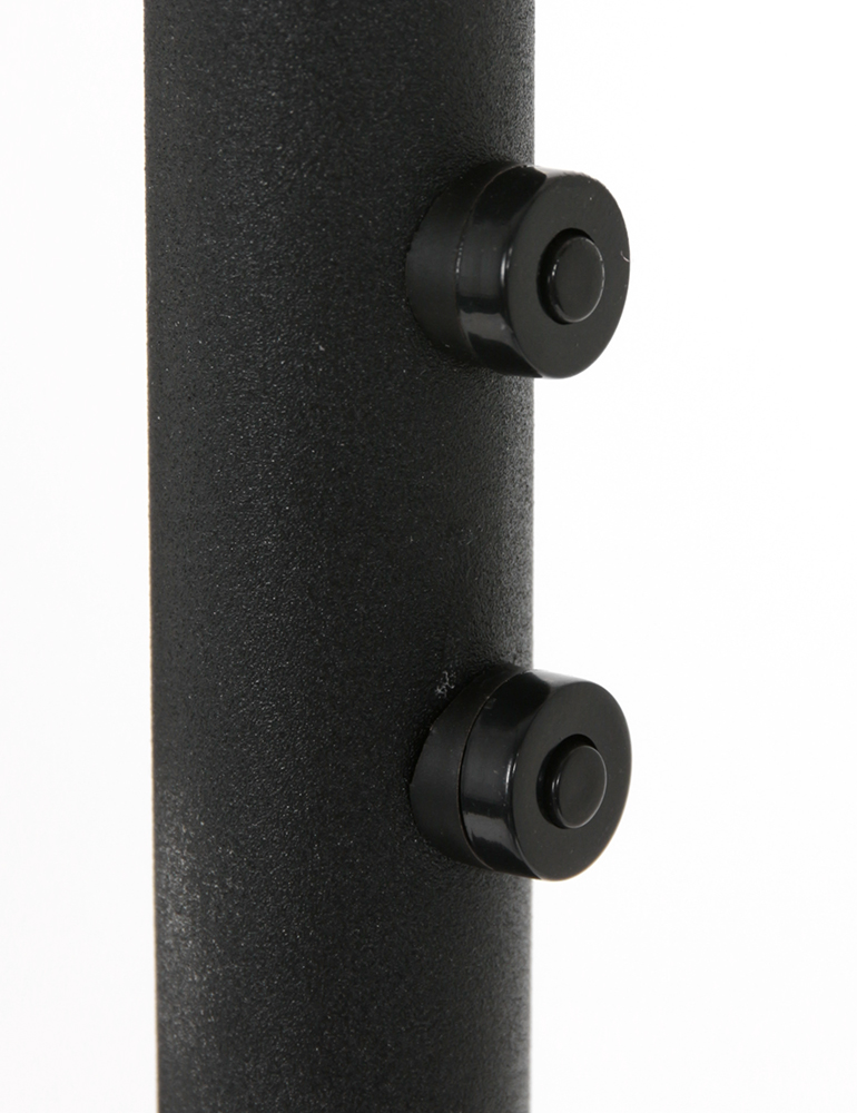 Lampadaire noir avec bras lecture flexible Steinhauer Turound – Image 9