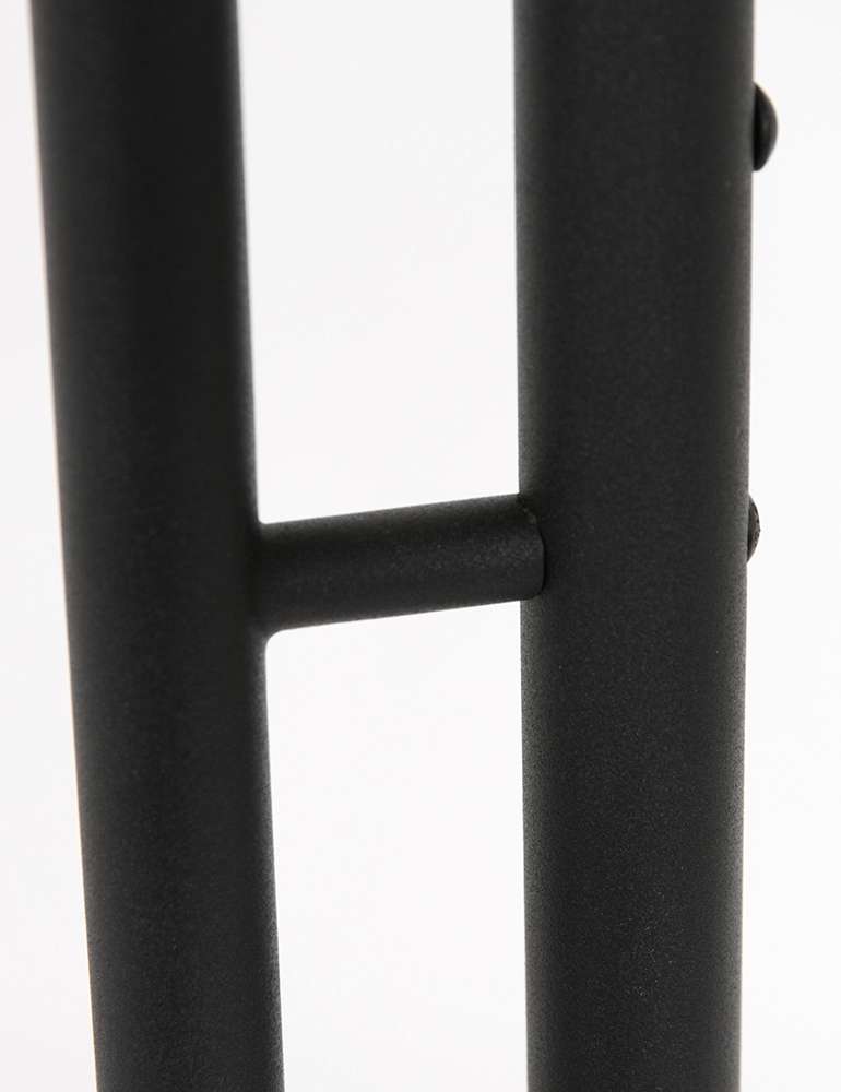 Lampadaire noir avec bras lecture flexible Steinhauer Turound – Image 10