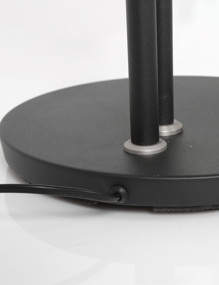 Lampadaire noir avec bras lecture flexible Steinhauer Turound – Image 12