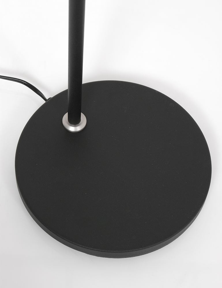 Lampe de lecture design noire Steinhauer Turound verre transparent – Image 5