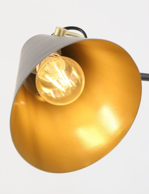 gouden-kap-verstelbare-vloerlamp