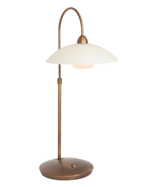 Lampe de table incurvée bronze-2742BR