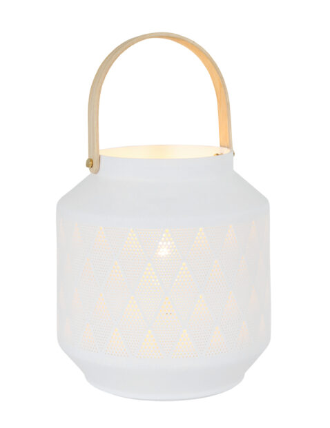 Lampe de table style Ibiza blanc-3057W