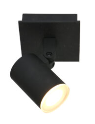 Spot LED inclinable en saillie noir-3059ZW