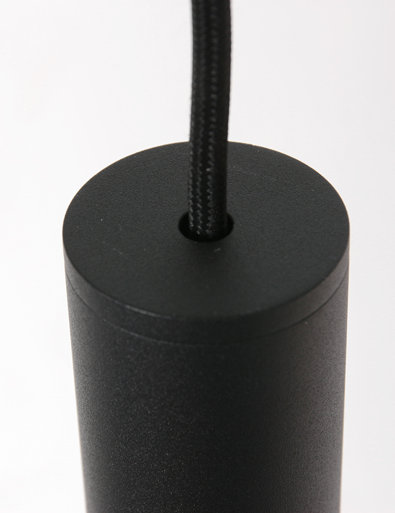 Lampe de table à manger en fil de fer ludique à six lumières Mexlite Aureole noir – Image 14