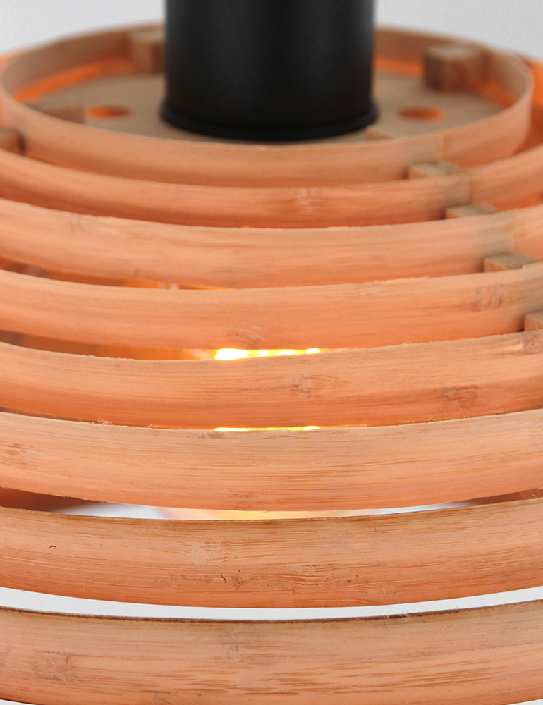 Suspension en bois de hêtre avec anneaux Steinhauer Veneer marron – Image 5