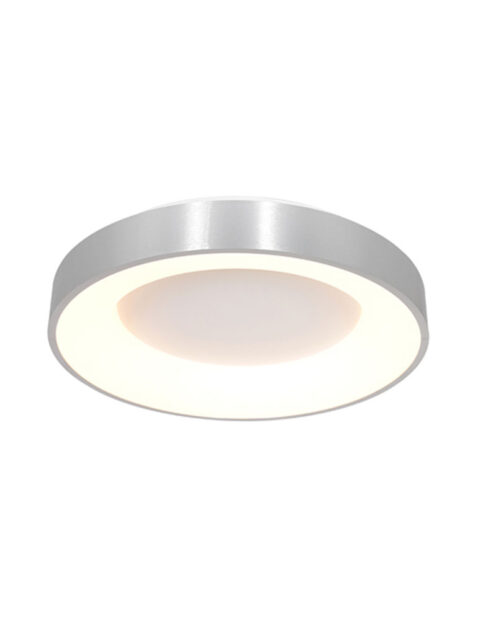 Plafonnier LED circulaire argent-3086ZI
