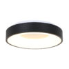 Plafonnier LED circulaire noir-3086ZW