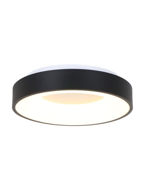 Plafonnier LED circulaire noir-3086ZW
