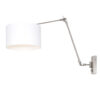 Lampe de table Sphere lampe tactile acier et blanc-8106ST
