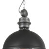 Suspension industrielle Clinton Light and Living gris anthracite-2661ZW