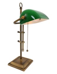 Lampe de notaire classique en bronze Ancilla-7961BR
