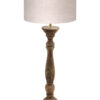 Lampe vintage abat-jour beige-8355BE