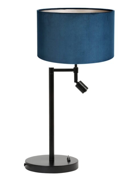 Lampe de table et lecture abat-jour bleu-8330ZW