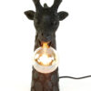 Lampe à poser girafe noir-3230ZW