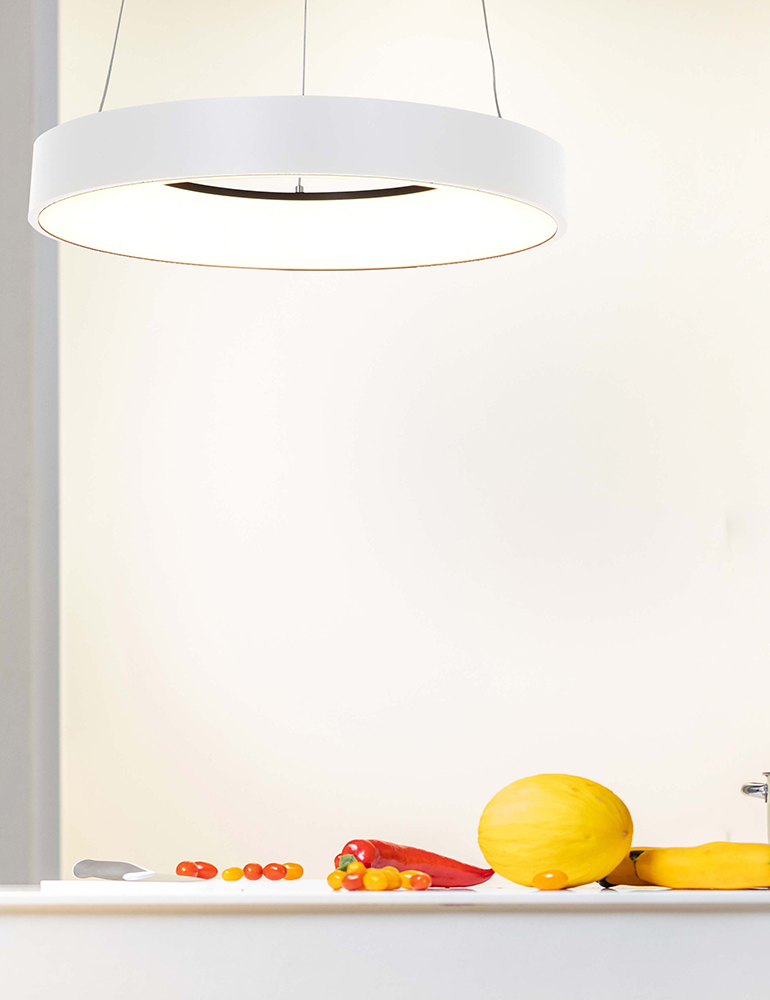 Suspension anneau LED Steinhauer Ringlede blanc – Image 3