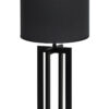 Lampe de table cadre noir abat-jour noir-8459ZW