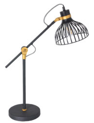 Lampe en fil moderne noir et or-3090ZW