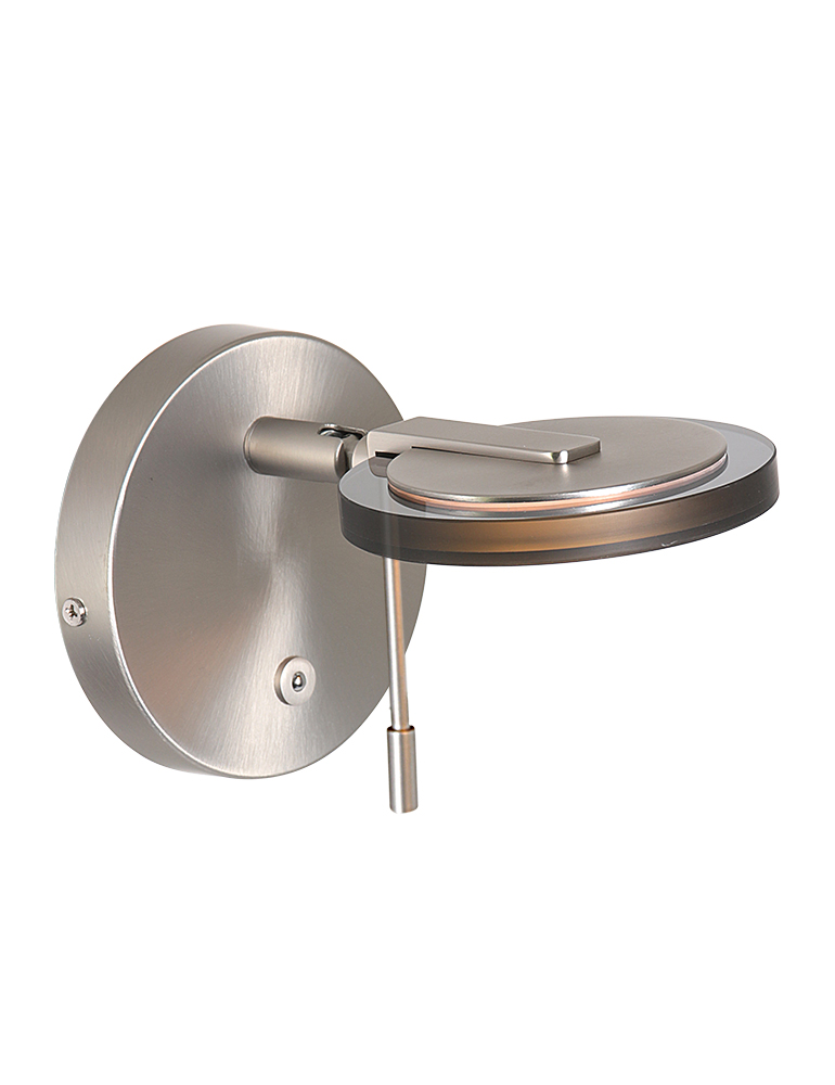 lampe-de-chevet-dimmable-verre-fume-steinhauer-turound-acier-3095st