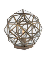 Lampe de table transparente classique bronze-3300BR