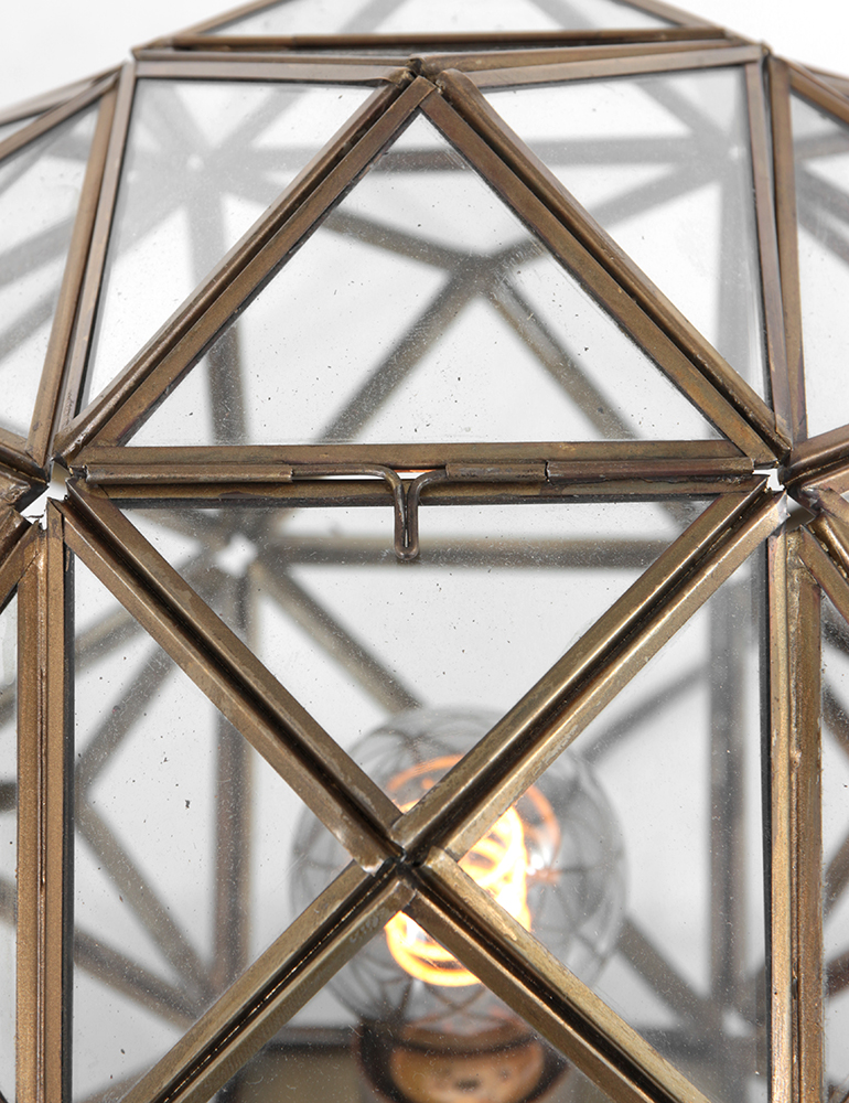 Lampe de table transparente classique Steinhauer Pimpernel bronze – Image 2