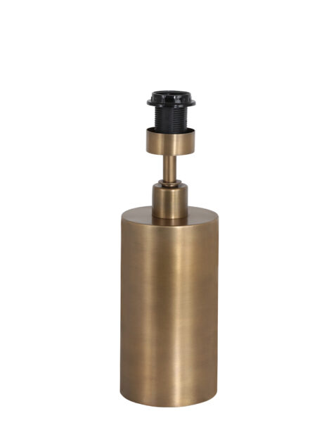 Pied de lampe cylindrique en métal Laiton bronze-3309BR