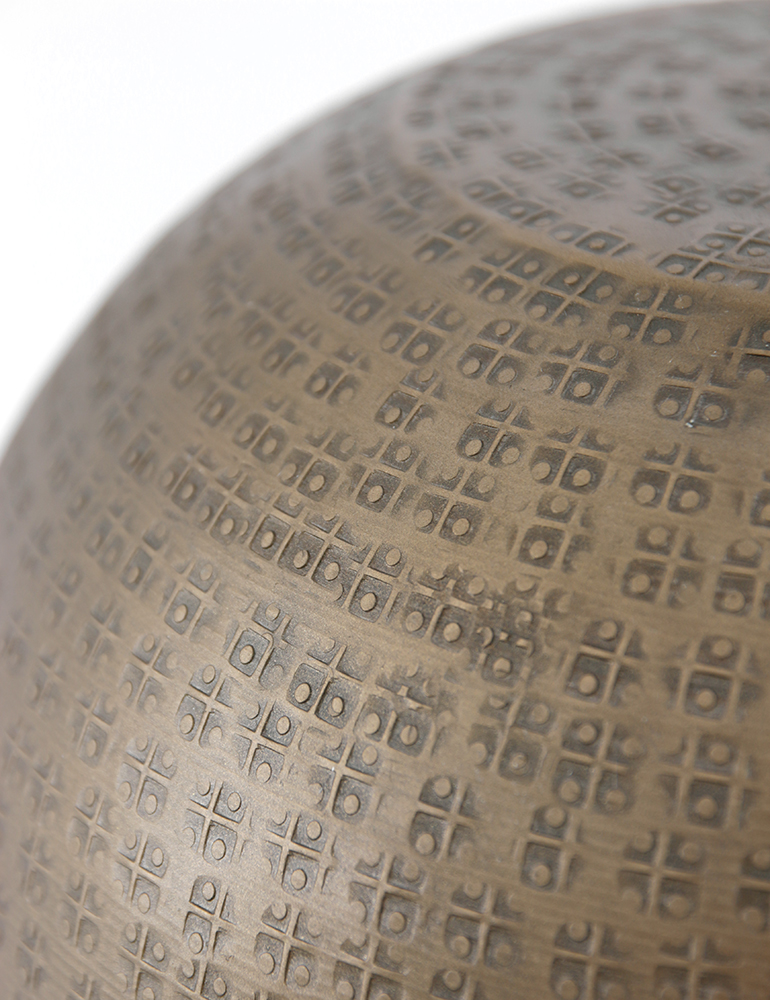 Pied de lampe de table convexe en métal Steinhauer Laiton bronze – Image 4