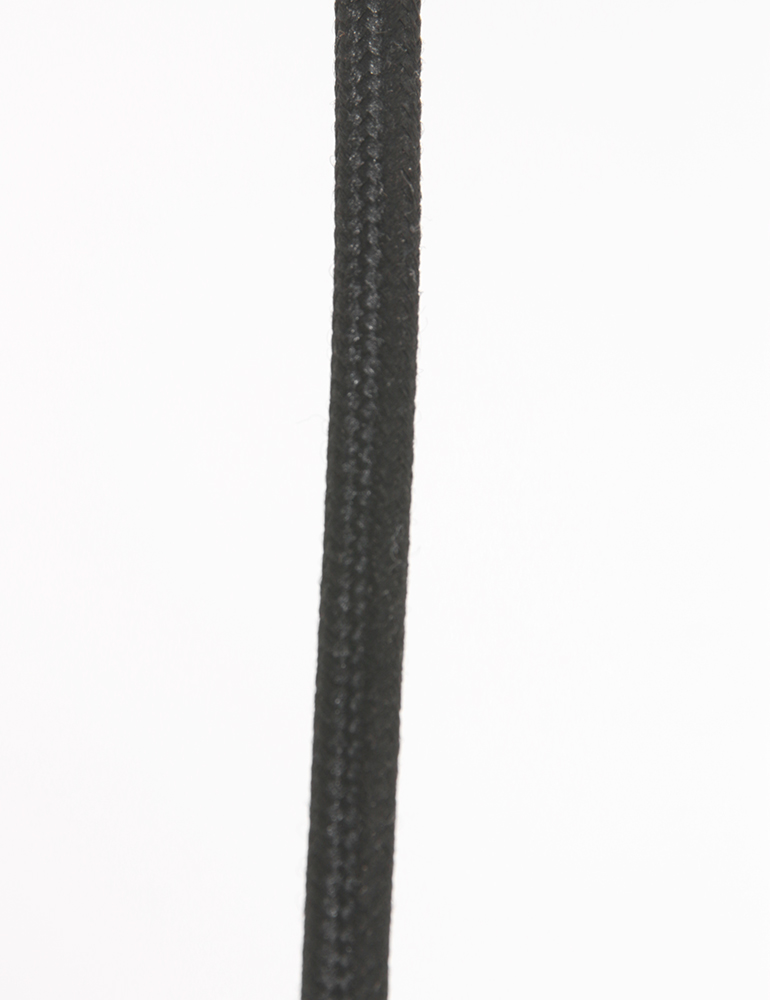 Suspension linéaire trois lumières verre fumé Mexlite Noirver noir – Image 8