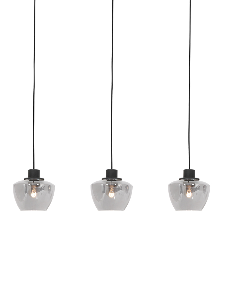 suspension-lineaire-trois-lumieres-verre-fume-mexlite-noirver-noir-3350zw