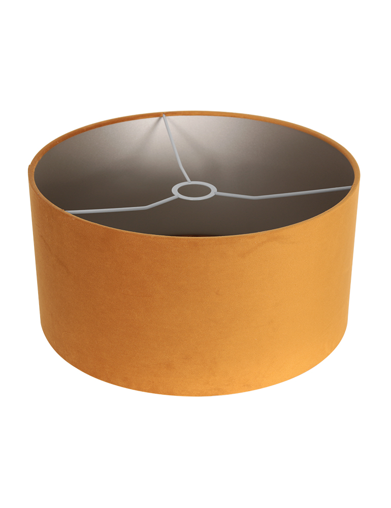 Plafonnier en tissu jaune ocre Steinhauer Prestige Chic – Image 5