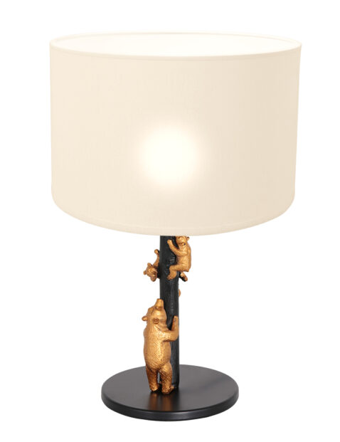 Lampe famille ours blanc-8230ZW