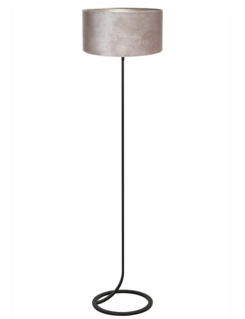 Lampe de table abat-jour argenté-8471ZW